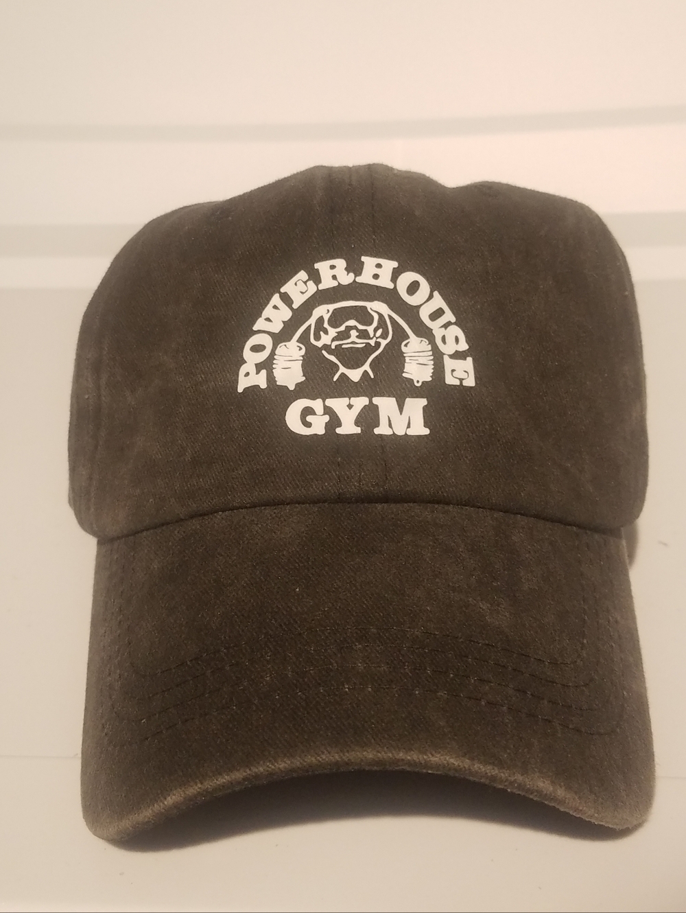 Men Powerhouse Gym Black Cap Adjustable